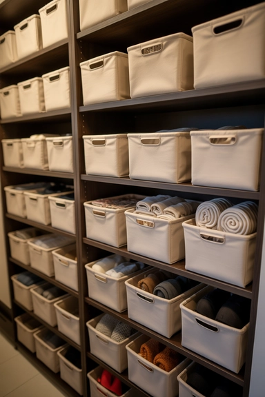  Fabric Storage Bins for Closet Organization