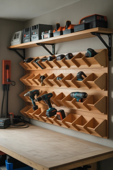 23 Tool Storage Ideas That Keep Your Workspace Organized 5 Wall Mounted Power Tool Storage Racks