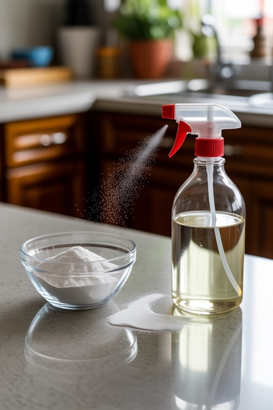 Baking Soda and Vinegar Are Not a Cleaning Team