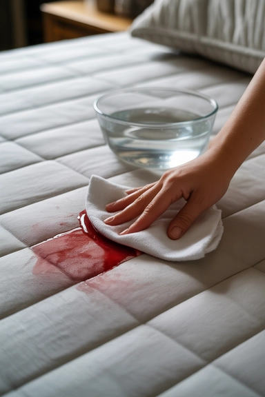 15 Mattress Cleaning Hacks to Deep Clean Your Bed 5 Cold Water Only on Blood Stains