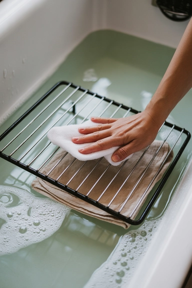 How to Clean Your Oven Without Hours of Scrubbing: 15 Easy Hacks 5 Dish Soap on the Oven Racks