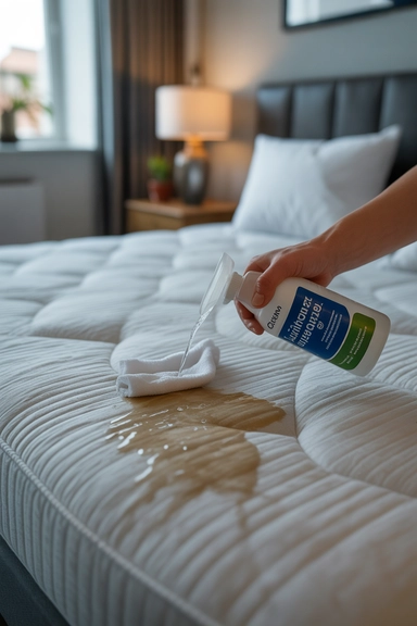 15 Hydrogen Peroxide Cleaning Hacks for Every Room 5 Mattress Stain Removal Works on Old and New Stains