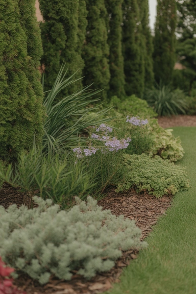 15 Backyard Landscaping Ideas for a Stunning Outdoor Yard 5 Use Layered Planting to Add Depth
