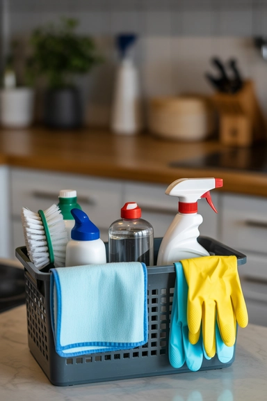What Your Cleaning Caddy Should Actually Contain