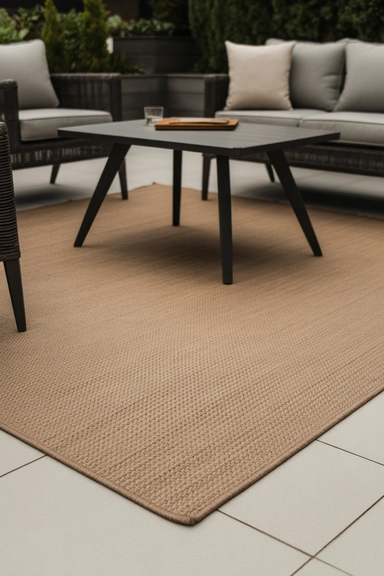 An Outdoor Rug Changes the Whole Space