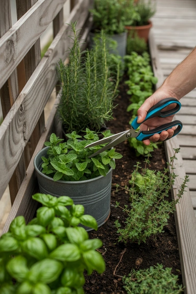 15 Backyard Garden Ideas to Transform Your Outdoor Space 6 Grow Herbs Along the Fence and Actually Use Them