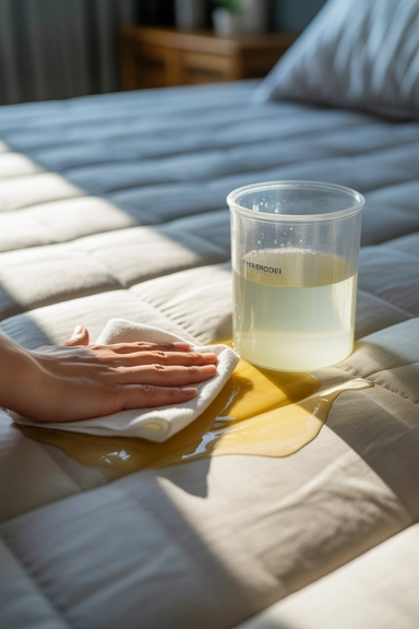 15 Mattress Cleaning Hacks to Deep Clean Your Bed 6 Hydrogen Peroxide on Stubborn Yellow Stains