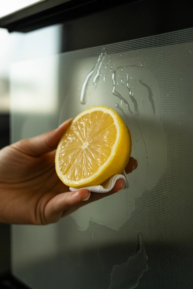 15 Oven Door Cleaning Hacks for a Clear View 6 Lemon Juice for Light Grease Film and Smell