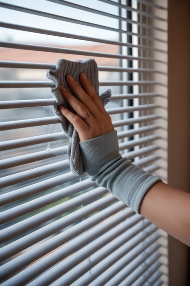 Use a Sock on Your Hand for Faster Cleaning