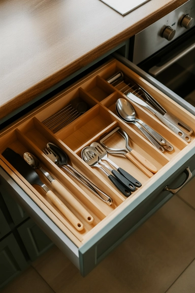  Wooden Drawer Dividers for a Clean and Natural Look