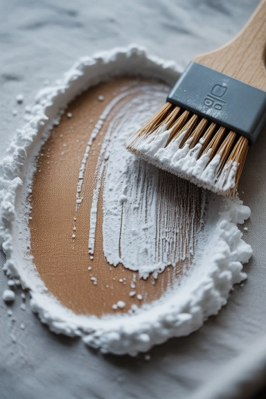 Baking Soda Paste on Dried Stains