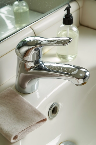 Faucet and Tap Polishing Hack for a Sparkling Finish