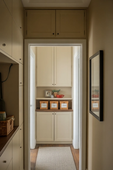Overhead Storage Cabinets Above Door Frames