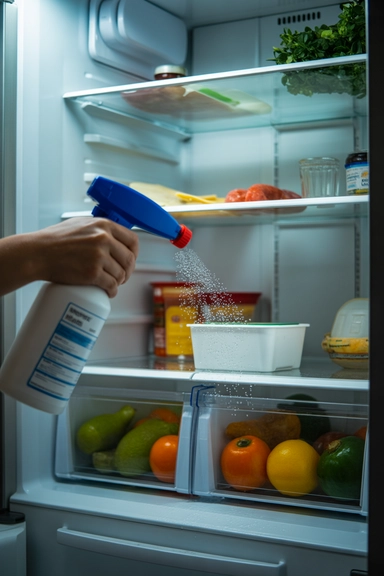 15 Hydrogen Peroxide Cleaning Hacks for Every Room 7 Refrigerator Interior Disinfection After Spills