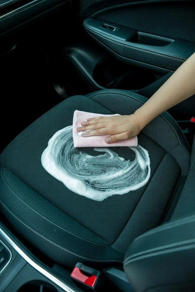 Use Shaving Cream to Clean Upholstery Stains