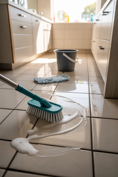 Bathroom Floor Tile Cleaning Hacks for Deep Dirt