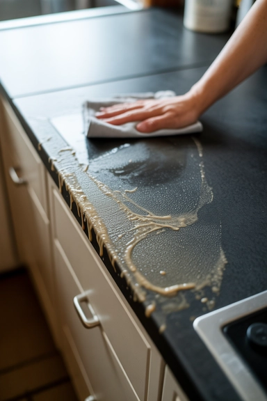 Dealing With the Grease Above the Cabinet Line