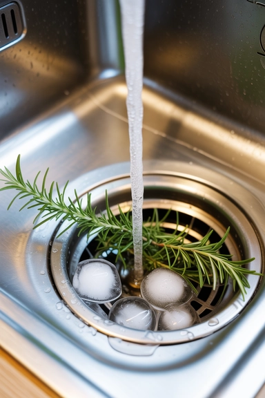 15 Garbage Disposal Cleaning Hacks That Remove Odor 8 Rosemary and Ice Deodorize While Cleaning Blades