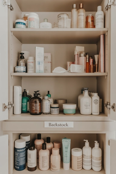  Separate Backstock From Active Use Products