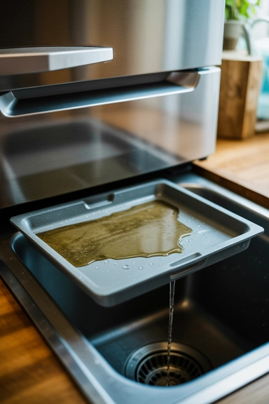 The Drip Tray Underneath
