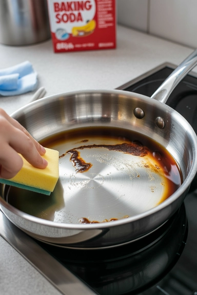21 Baking Soda Cleaning Hacks Every Homeowner Should Know 8 Unclog and Freshen Your Kitchen Sink Drain
