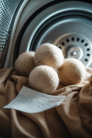 Wool Dryer Balls Over Dryer Sheets