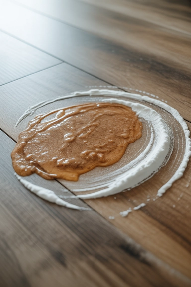 15 Laminate Floor Cleaning Hacks That Really Work 9 Baking Soda Paste on Dried Food Stains