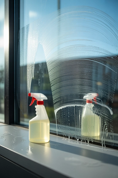 Cornstarch for Windows and Glass Surfaces