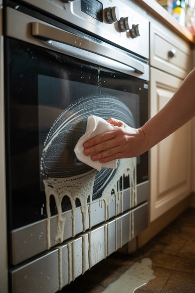 15 Kitchen Grease Cleaning Hacks That Cut Through 9 Grease Behind the Stove and Above the Cabinets