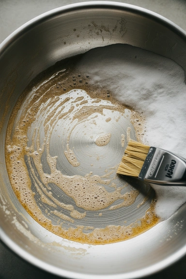15 Kitchen Pan Cleaning Hacks to Remove Buildup 8 Hydrogen Peroxide and Baking Soda on Baked-On Grease