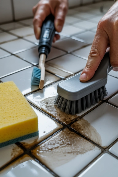 15 Mold Cleaning Hacks to Remove It for Good 8 Scrubbing With the Right Tool Matters