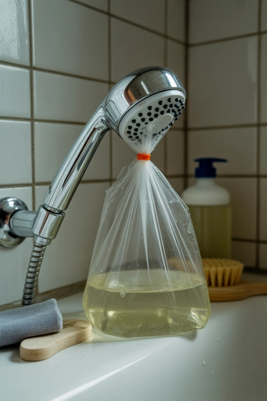 Shower Head Descaling Trick That Restores Water Flow