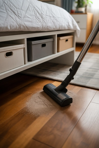 Tackle Hidden Dust Under the Bed