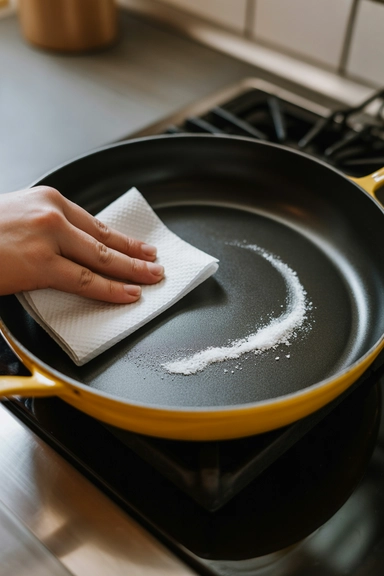 What to Do With a Greasy Cast Iron Pan