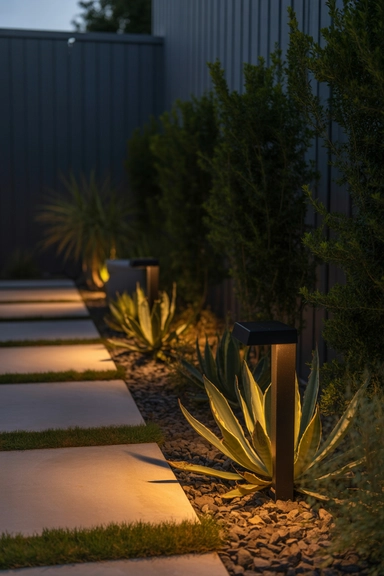 15 Backyard Landscaping Ideas for a Stunning Outdoor Yard 10 Add Outdoor Lighting Along Paths and Beds