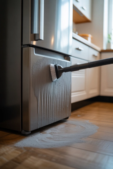 Clean Behind and Under Large Appliances