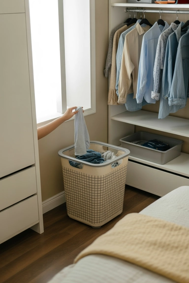 Organize Laundry Before It Piles Up