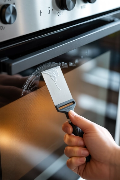 How to Clean Your Oven Without Hours of Scrubbing: 15 Easy Hacks 10 Razor Blade on Stubborn Glass Deposits