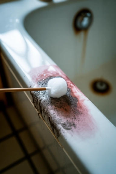 15 Hydrogen Peroxide Cleaning Hacks for Every Room 10 Tile Grout Seam Caulk Restoration in Bathrooms