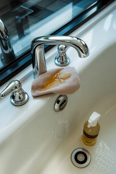  Vinegar Soak for Removing Hard Water Buildup