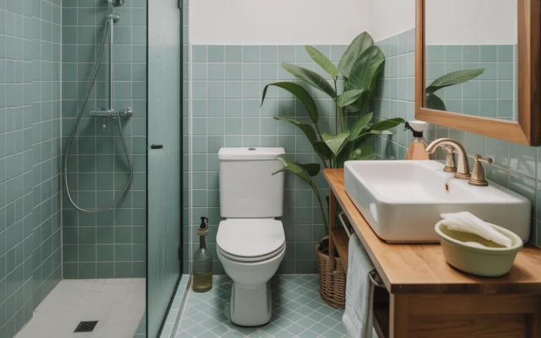 21. Keeping Bathroom Tiles Clean with Daily Habits