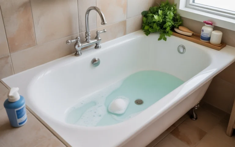 23. Weekly Bathtub Maintenance Cleaning Routine