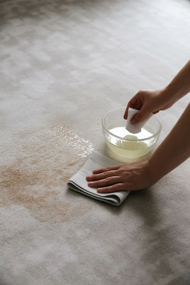 Brightening Light-Colored Carpets