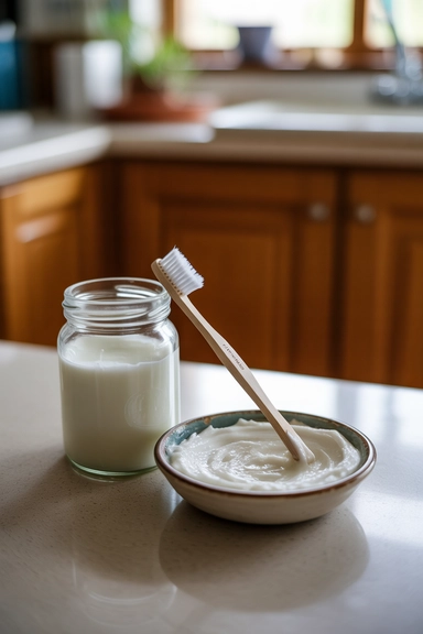 13 Kitchen Cabinet Cleaning Hacks That Remove Grease Fast (And Actually Work) 8 Coconut Oil and Baking Soda for Really Built Up Grime