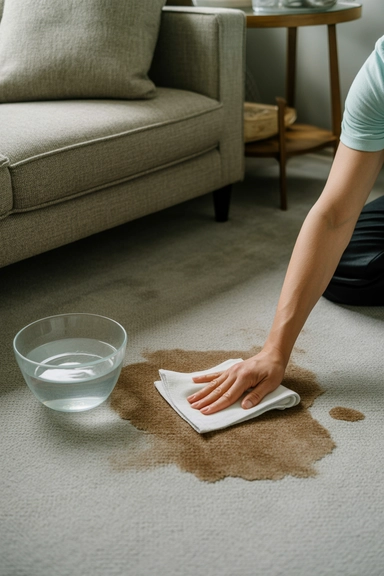 21 Carpet Stain Removal Hacks That Work Fast 22 Cold Water Blotting for Fresh Unknown Stains