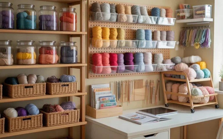 Creative Yarn Storage Ideas