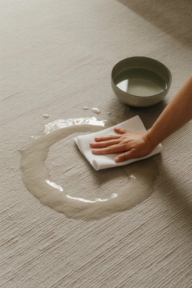 Dealing with Water Marks on Carpet