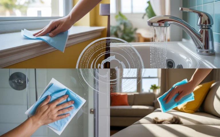 Dryer Sheet Cleaning Hacks