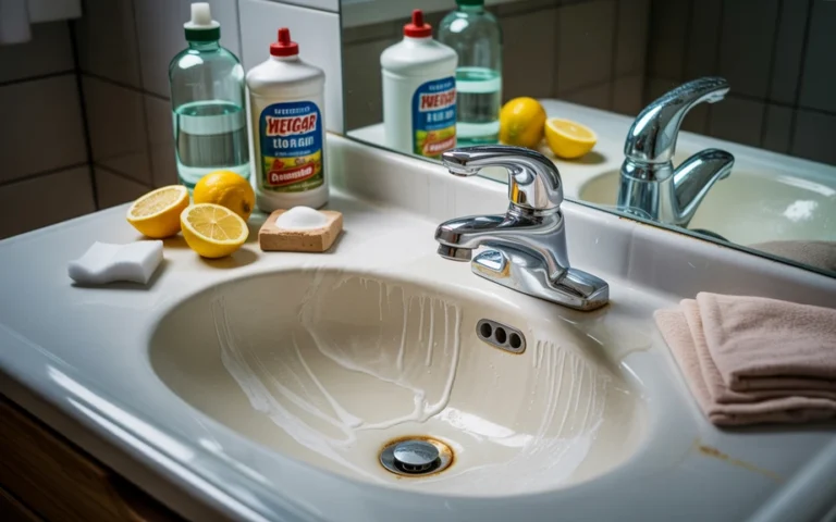 Hard Water Stain Cleaning Hacks