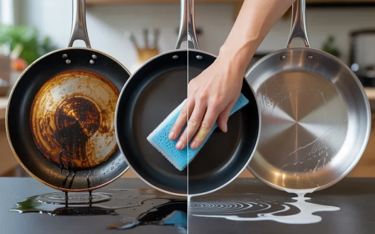 Kitchen Pan Cleaning Hacks